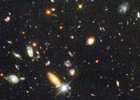 Campo profundo do Hubble
