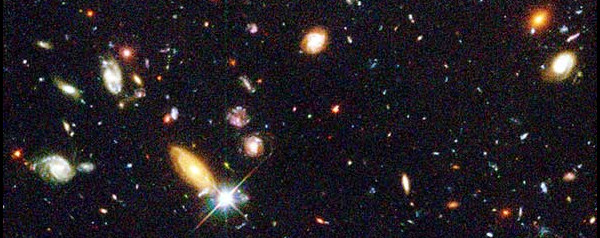 Campo profundo do Hubble