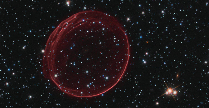 Supernova em expansão