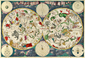 Planisfério do séc. XVII