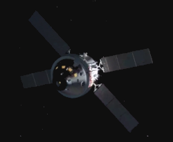 Orion no espaço profundo