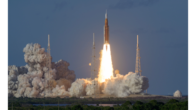 Lançamento da missão Artemis