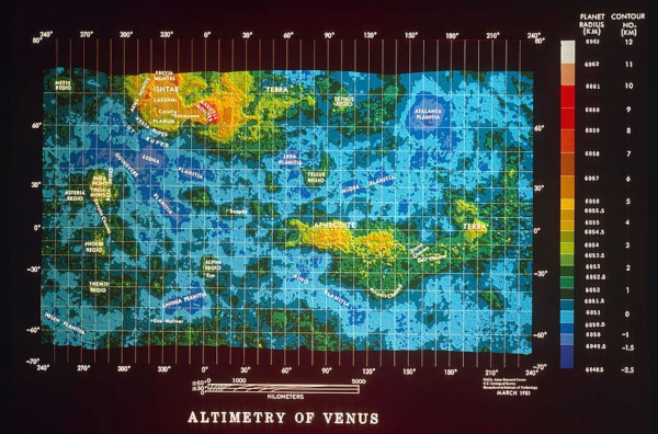 Mapa de Vênus